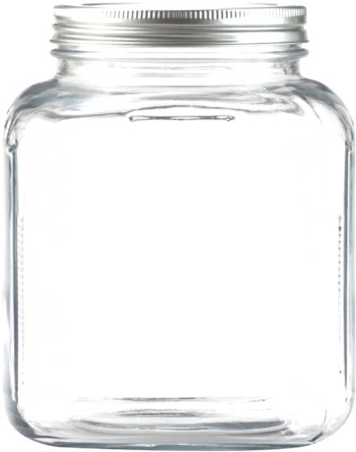 Glass Jar Png Transparent Image - Glass Jar Png (500x562), Png Download