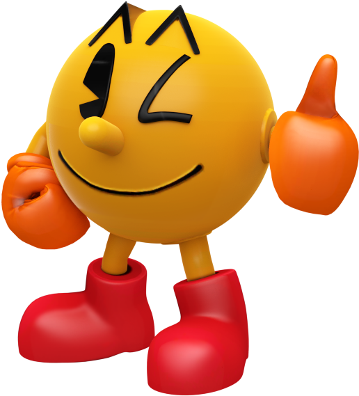 Clipart Resolution 600*600 - Pac Man 3d Render (600x600), Png Download
