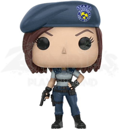 Resident Evil Jill Valentine Pop Figure - Resident Evil Funko Pop (550x550), Png Download