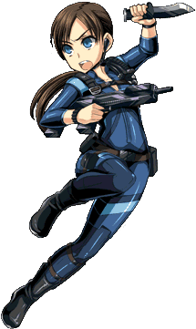 1002165 - Clan Master Jill Valentine (390x390), Png Download