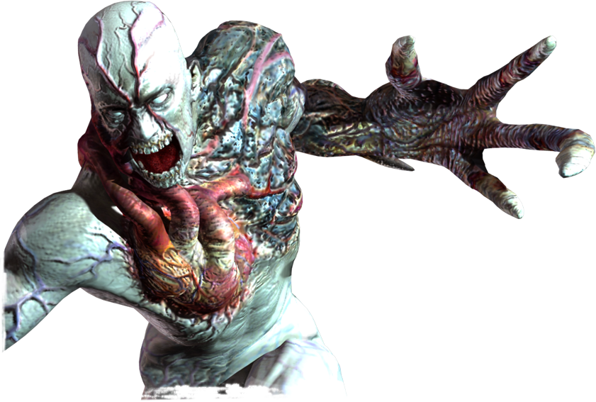 The Mouse House - Resident Evil Tyrant Remake (841x567), Png Download