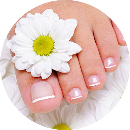 Beyond Beauty - Pedicures 12"w X 18"h Store Nails Retail Beauty Salon (416x416), Png Download