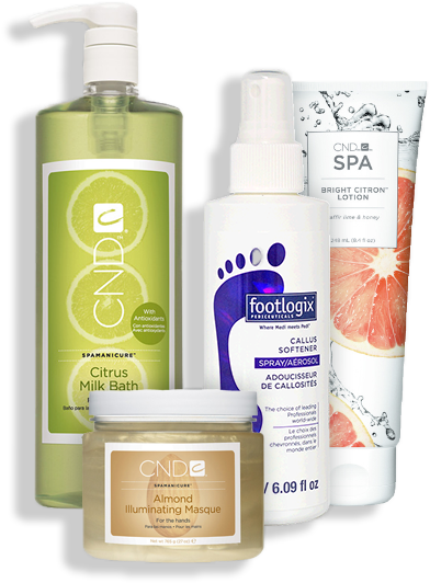 Spa Manicure & Spa Pedicure - Cnd Spa Bright Citron 8.4-ounce Masque (465x559), Png Download