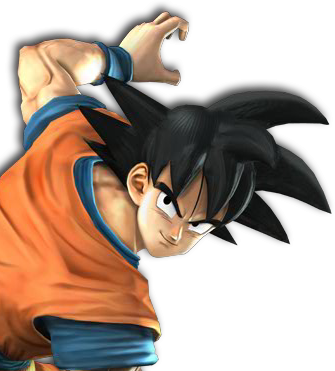 Goku Head - Smash Bros Ultimate Goku (335x371), Png Download