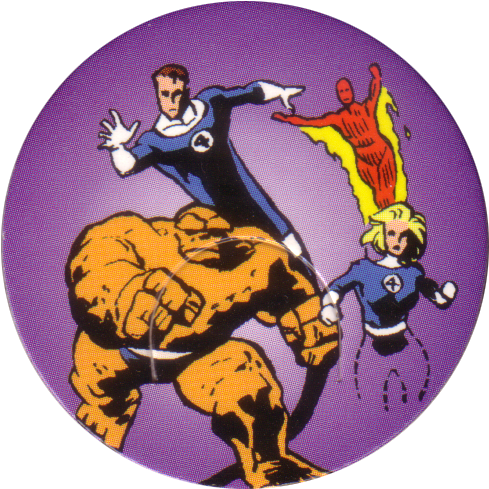 Marvel Comics - Fantastic Four (500x500), Png Download