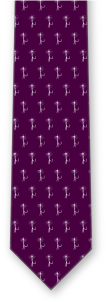 Fishing Lure Necktie - Polka Dot (600x600), Png Download