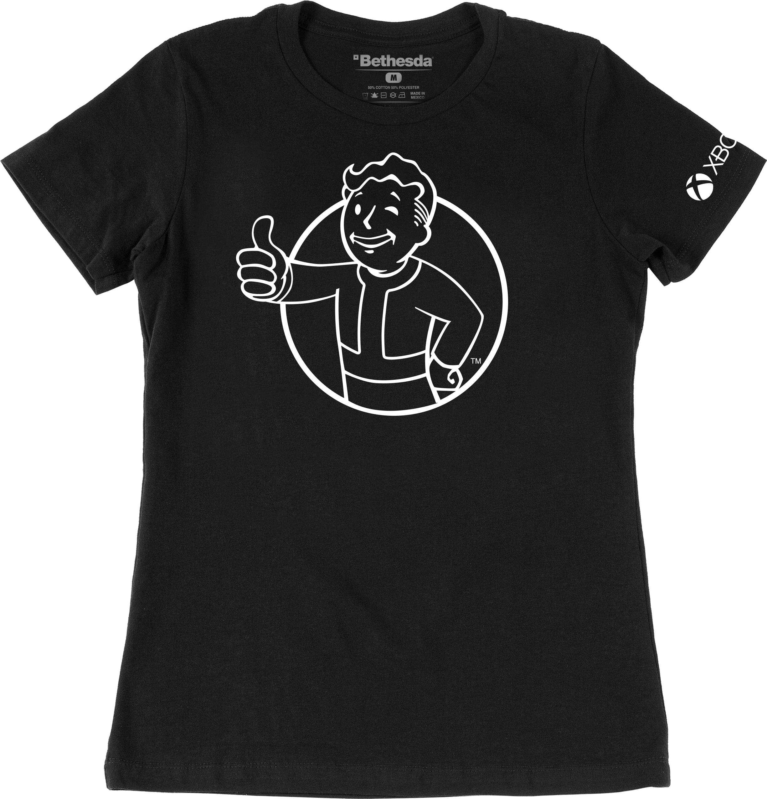 Fallout 76 Thumbs Up Xbox Tee - Lamb Of God 2018 Tour Shirt (3000x3000), Png Download