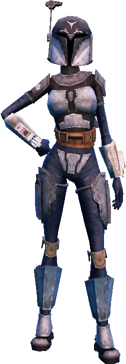 Mandalorian Death Watch Female (325x757), Png Download