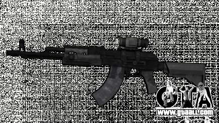 Mw2ak47 For Gta San Andreas - Grand Theft Auto: San Andreas (436x245), Png Download