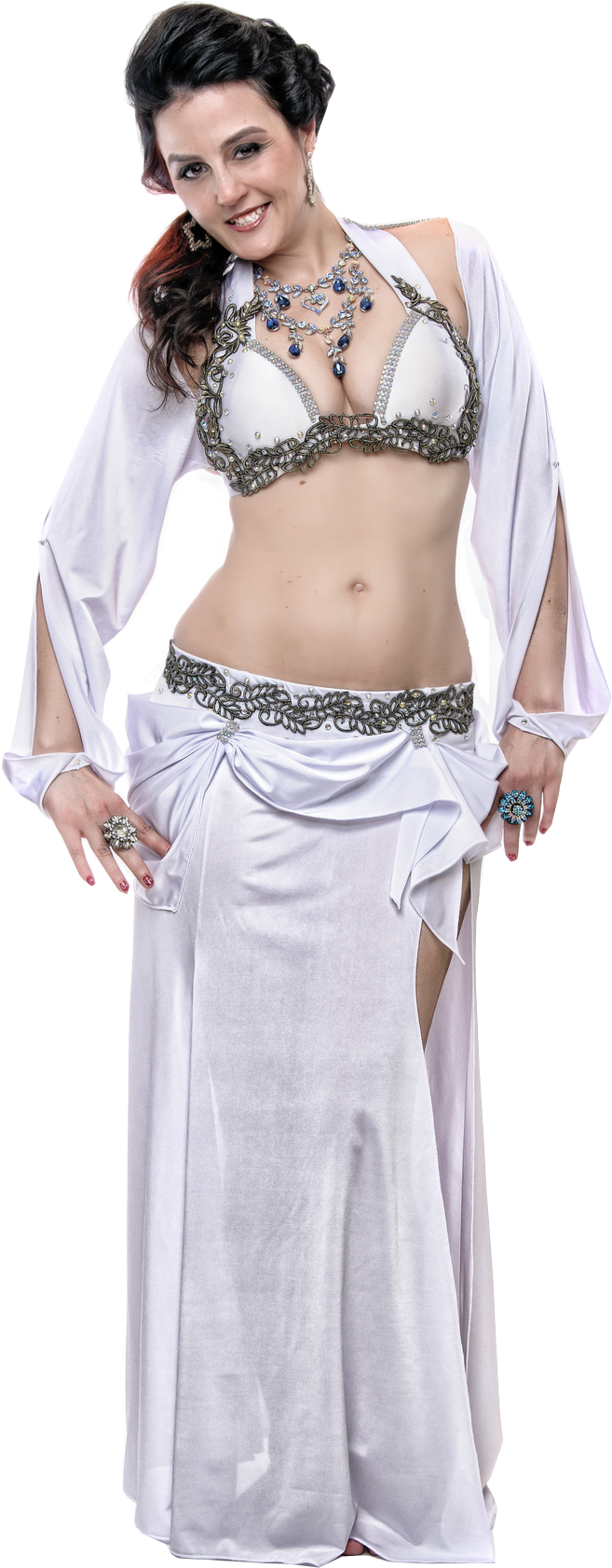 Bellydance By Amartia, Baltimore Belly Dancer, Belly - Greek Belly Dance Costume (1200x1807), Png Download