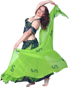 Taheya Began Her Dance Training At The Age Of Three, - Belly Dance (359x483), Png Download