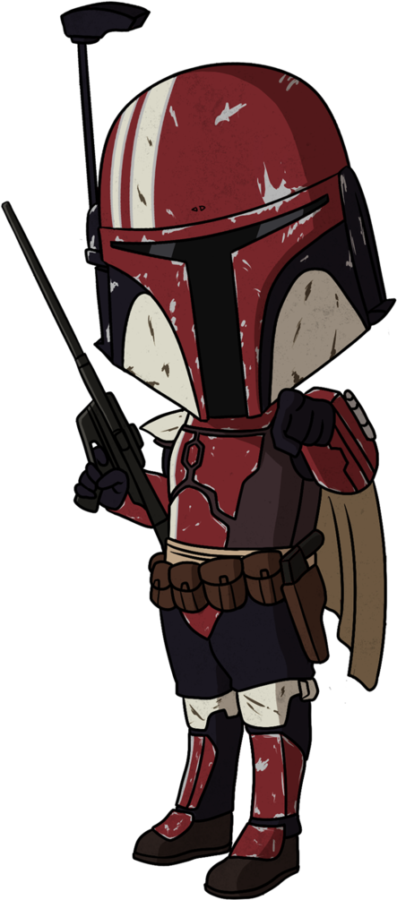 Most Viral Images - Boba Fett (495x1024), Png Download