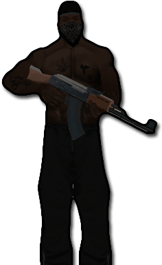 8310495g - Cj San Andreas Png (500x500), Png Download