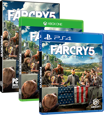 Far Cry 5 Download Zone - Ps4 Xbox Far Cry 5 (341x374), Png Download