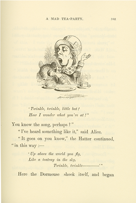 Tenniel - Alice In Wonderland Mad Hatter (650x645), Png Download