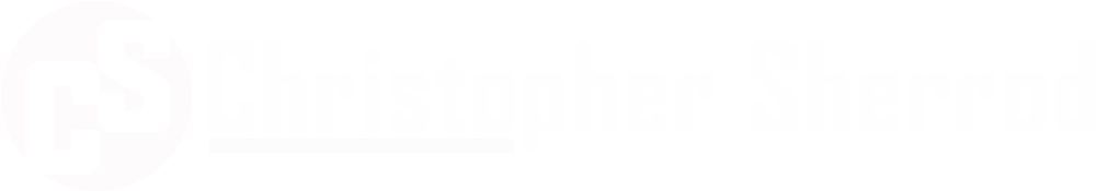 Christopher Sherrod - Logo (1021x227), Png Download