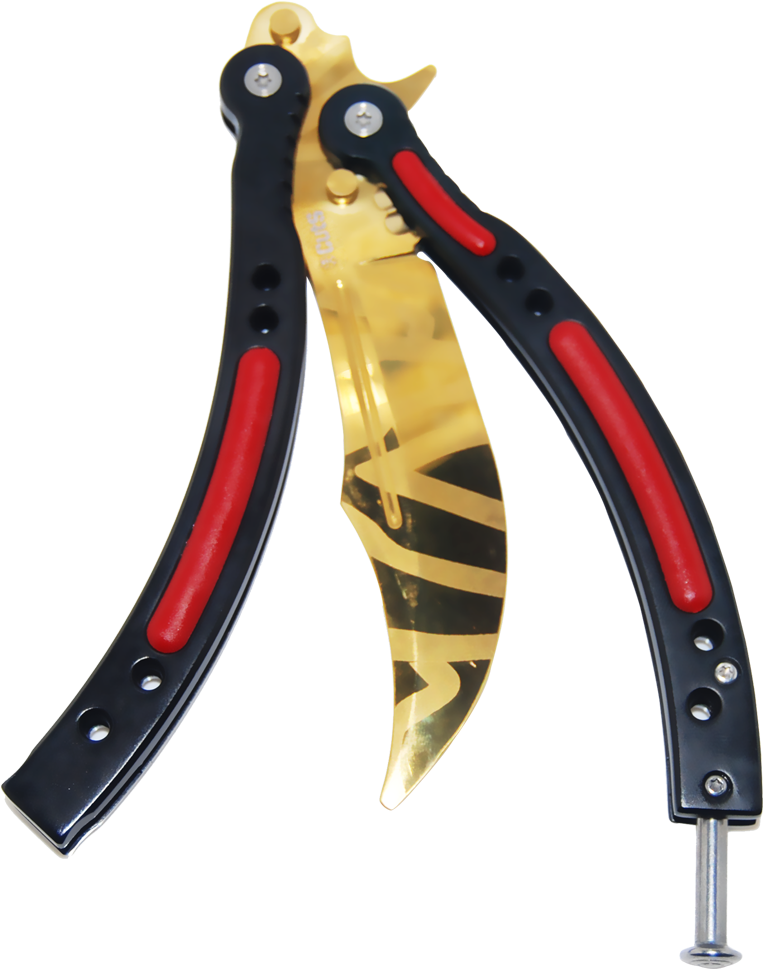 Cutss On Twitter - Butterfly Knife (1000x1000), Png Download