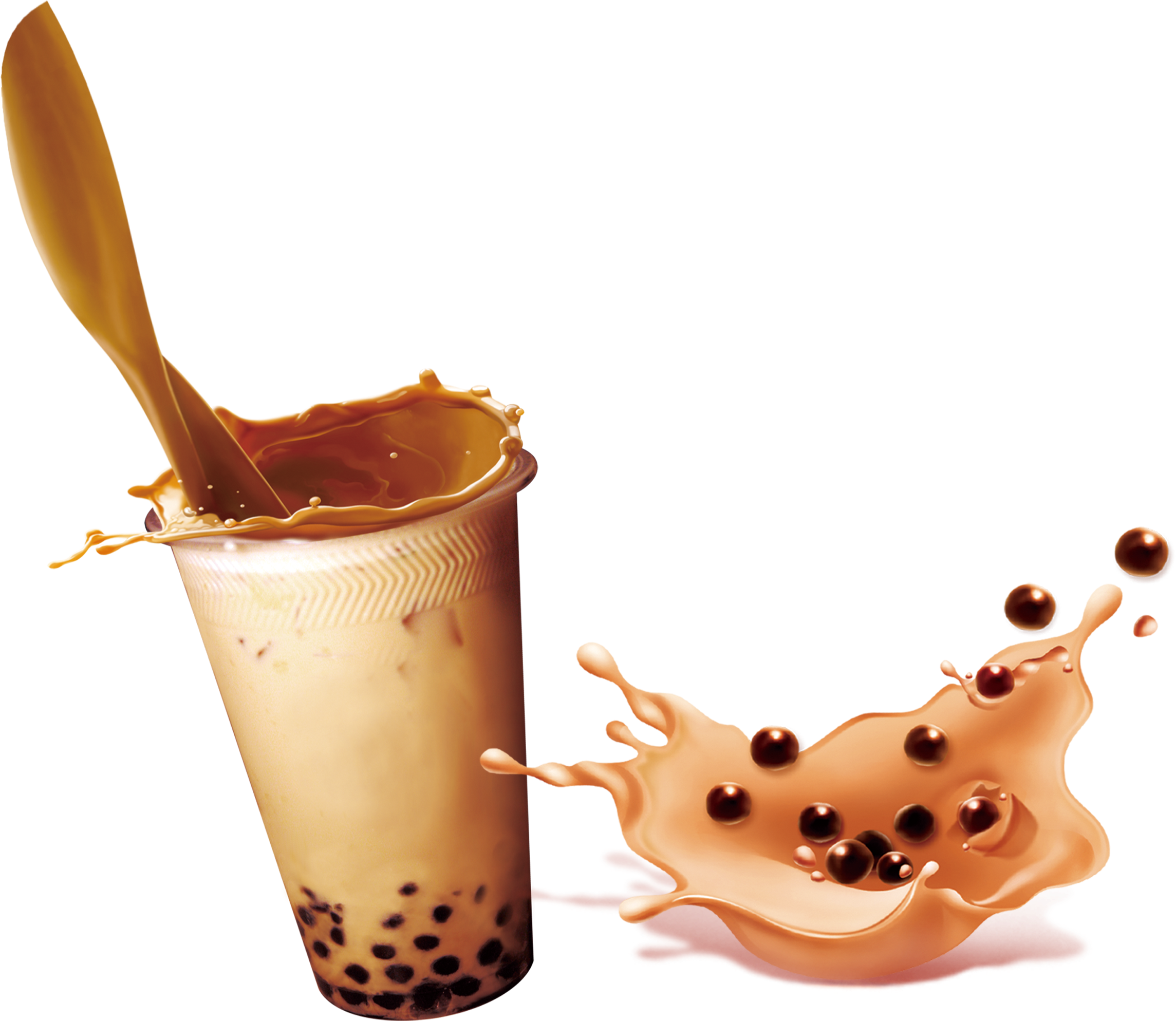 Tea Transparent Image - 香 飘 飘 奶茶 (2362x2362), Png Download