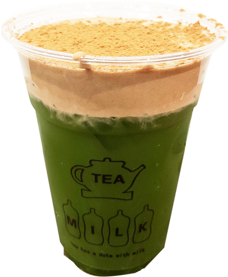 Milk Tea - Frappé Coffee (1080x1079), Png Download