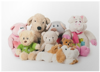 Stuffed Animals Clipart Free (400x400), Png Download