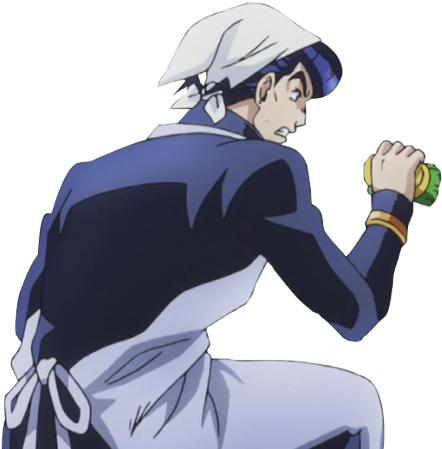 Transparent Cleaning Josuke - Josuke Higashikata Gif (500x462), Png Download