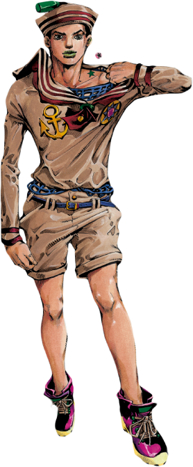Josukejojoveller - Josuke Higashikata Jojolion Png (278x671), Png Download