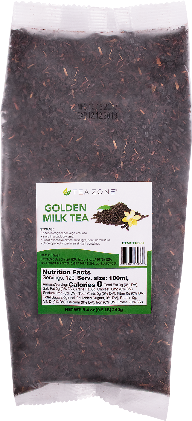 Tea Zone Golden Milk Tea - Tea (1500x1500), Png Download