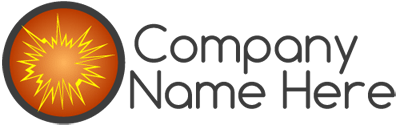 Burst Emblem Logo - Logo (400x400), Png Download