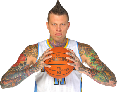 Maybe Dennis Rodman's Hair Isn't Working And You'd - Birdman Nuggets (400x314), Png Download