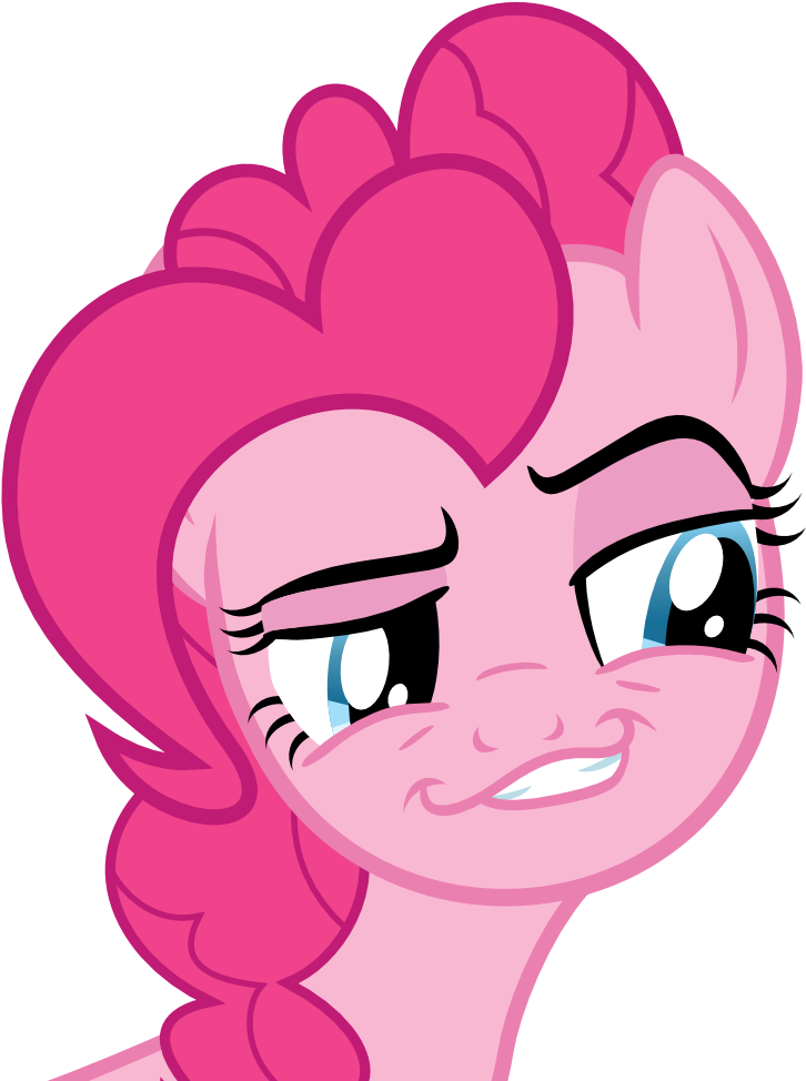 Thinkingwithsmile, Edit, Meme, Pinkie Pie, Recolor, - Rainbow Dash Face Png (744x1052), Png Download