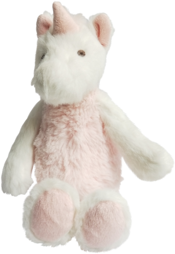 Soft Pink Unicorn 25cm - Stuffed Toy (500x500), Png Download