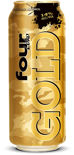 Loko Decaf Gold Style - Gold Loko (252x516), Png Download