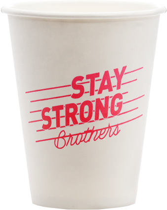 Tbc642 White Paper Cup 220ml - Paper (338x425), Png Download