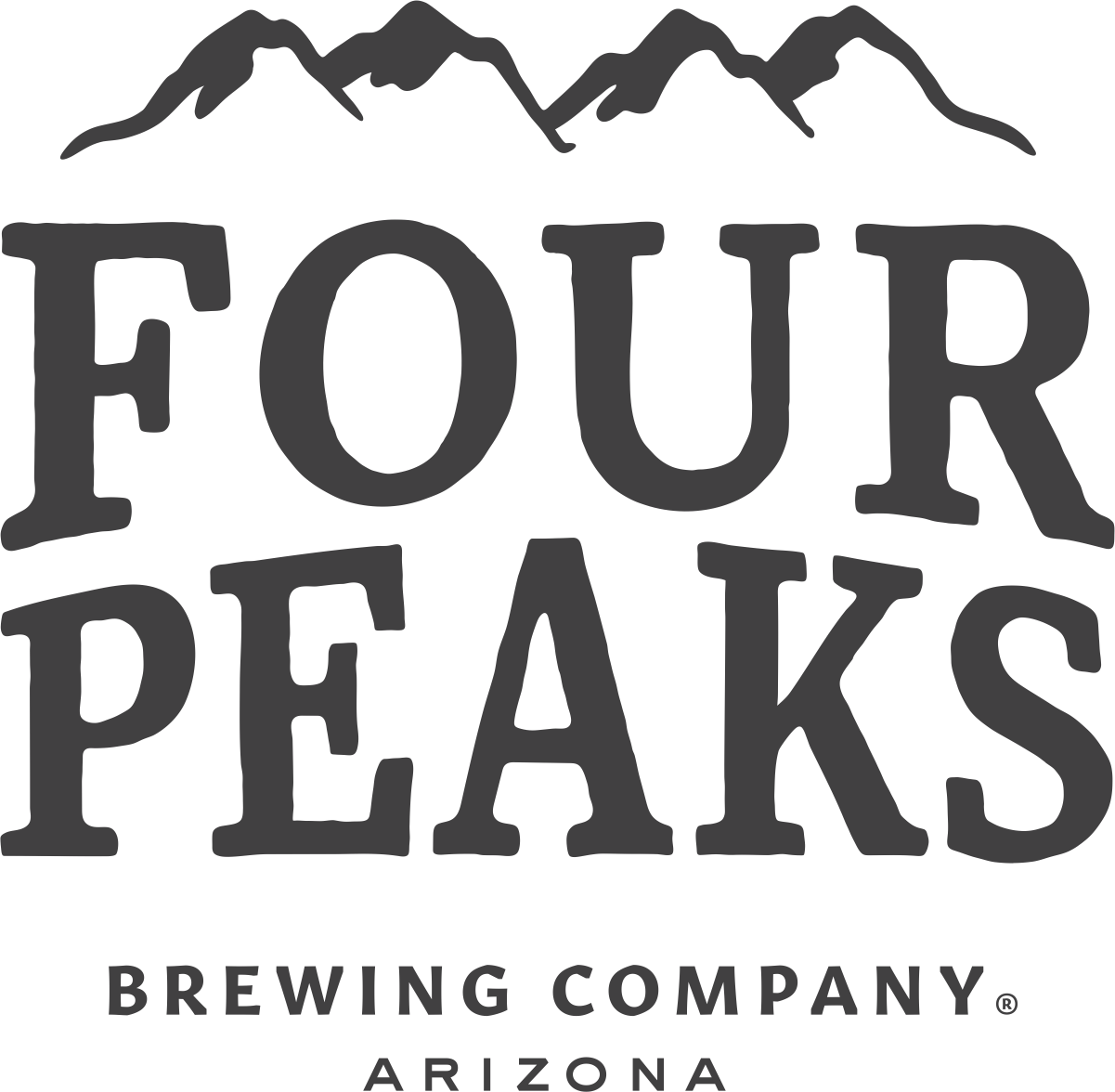 Four Peaks Logo - Four Peaks Brewing Logo (1201x1176), Png Download