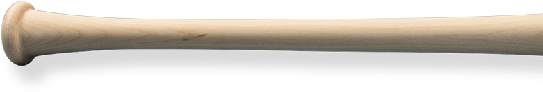 Wood Bat Handle - Baseball Bat (800x267), Png Download