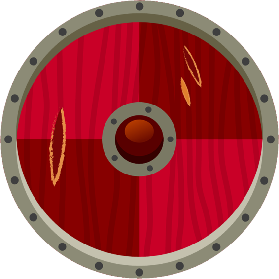 Boss - Viking Shield Png (566x566), Png Download