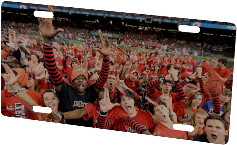 University Of Louisville Cardinals Custom Metal Photo - University Of Louisville (1024x768), Png Download