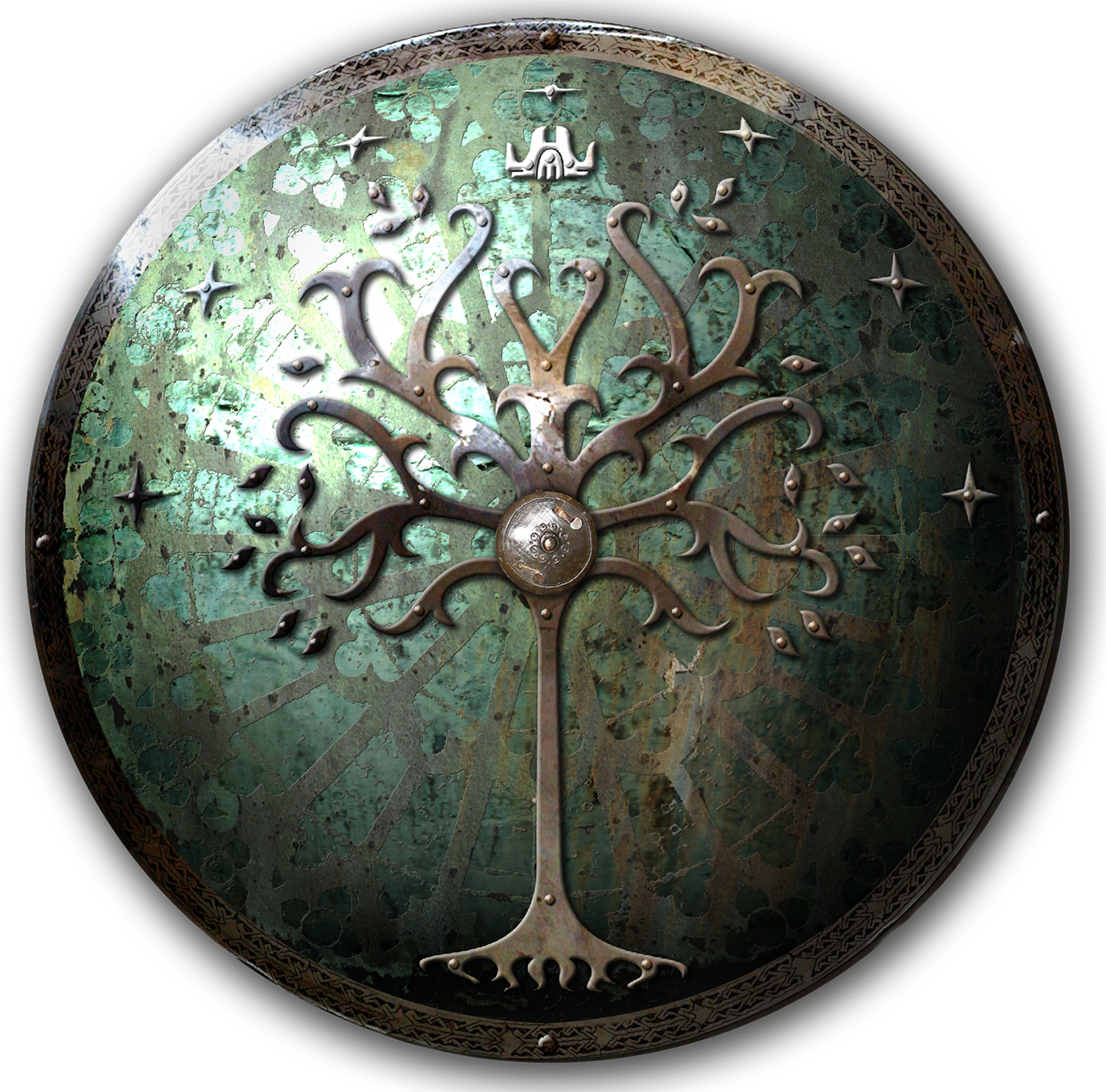Download Hd Bouclier Viking Shield Viking Art Celtic Shield Bouclier Viking Png Transparent Png Image Nicepng Com