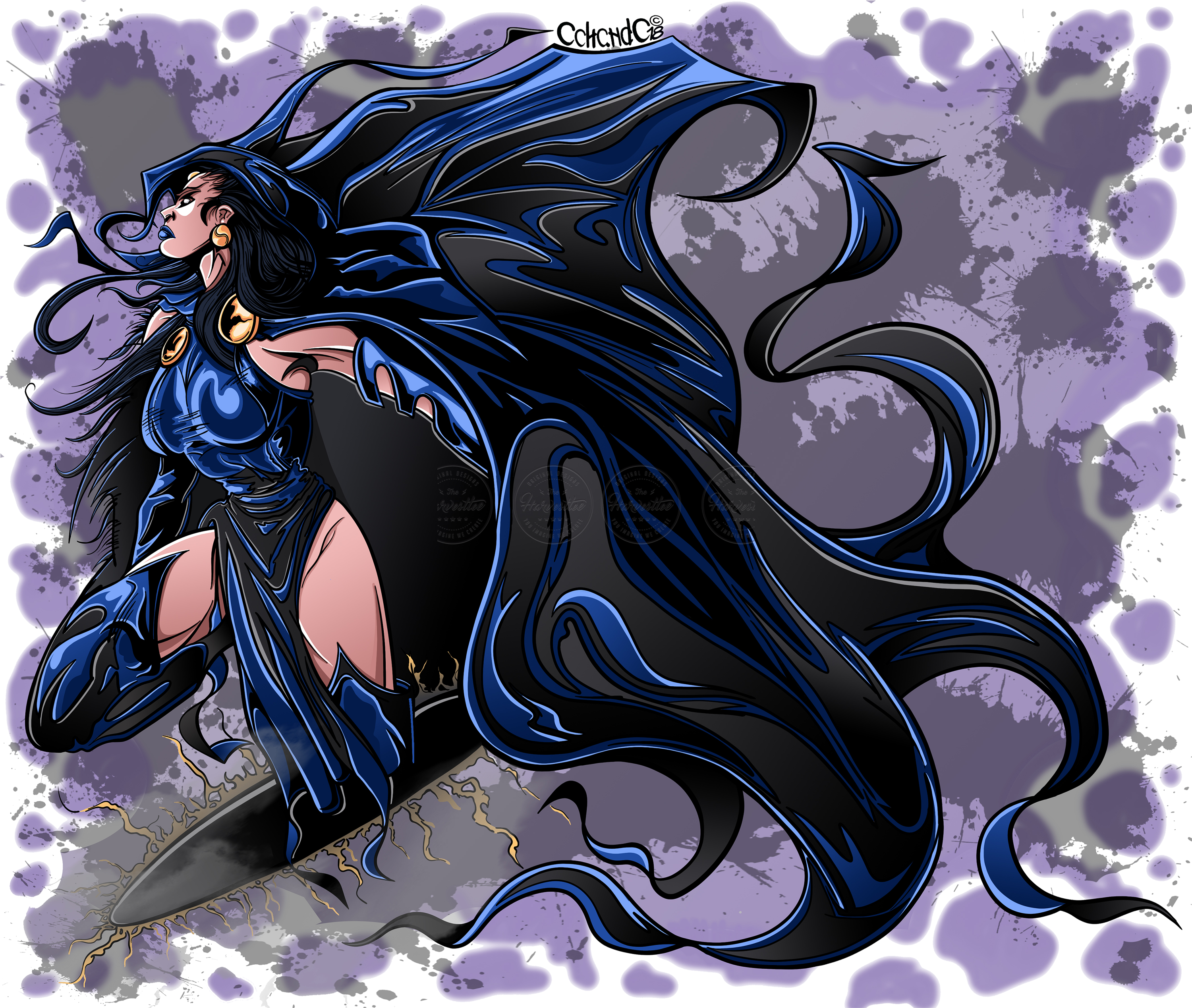 Raven, Teen Titans Superhéroes - Raven (3000x3000), Png Download