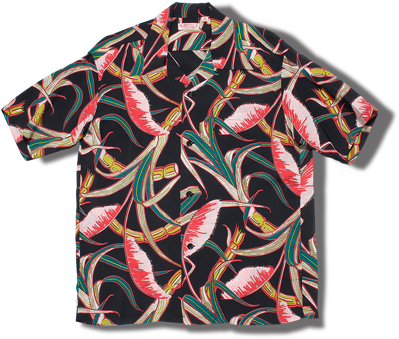 Sun Surf Vintage Hawaiian Shirt Sugar Cane Ss36836 - Pattern (406x500), Png Download
