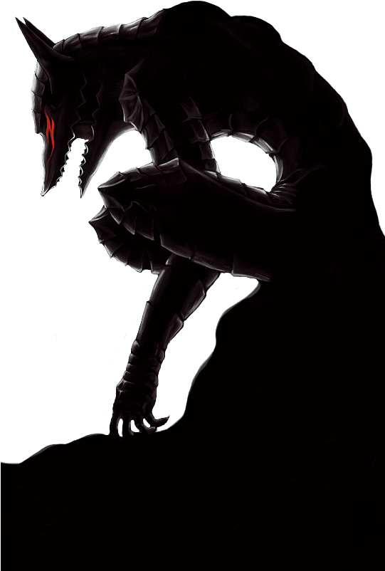 Thealmostblackswordsman Berserk Fan Art Guts - Dragon (540x810), Png Download