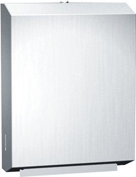 0210 - Paper Towel Dispenser White Steel (440x440), Png Download