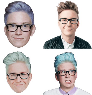 Tyler Youtube Oakley Hair (400x400), Png Download