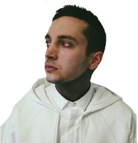 Obviously Lame Faceyblur - Twenty One Pilots Lead Singer (500x500), Png Download