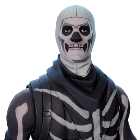 Photo Courtesy Of Https - Fortnite Skull Trooper Makeup (475x475), Png Download