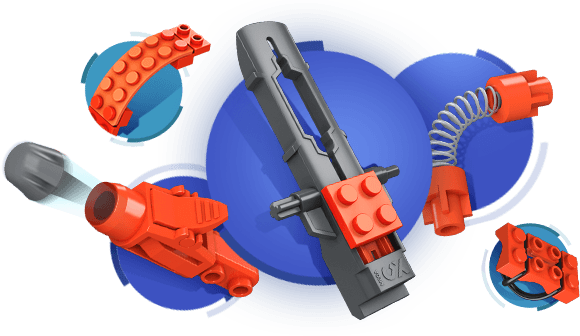 New Pieces, More Play - Construx (580x336), Png Download
