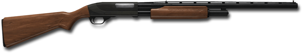 Hunting Pump Action Shotgun (1024x256), Png Download