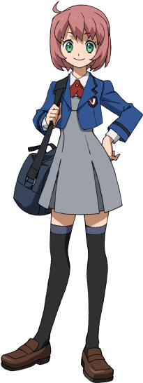 Kapool , Momokapool - Gundam Build Divers Momoka (299x550), Png Download