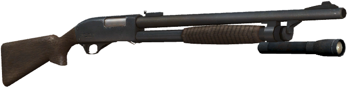 Pump Shotgun Damage Download - Left 4 Dead Pump Shotgun (719x192), Png Download
