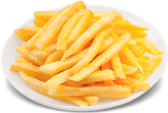 Batata Frita - Porção De Batata Frita Png (570x370), Png Download